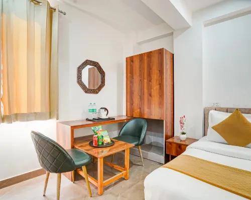 Clean and well-maintained bathroom with premium fittings